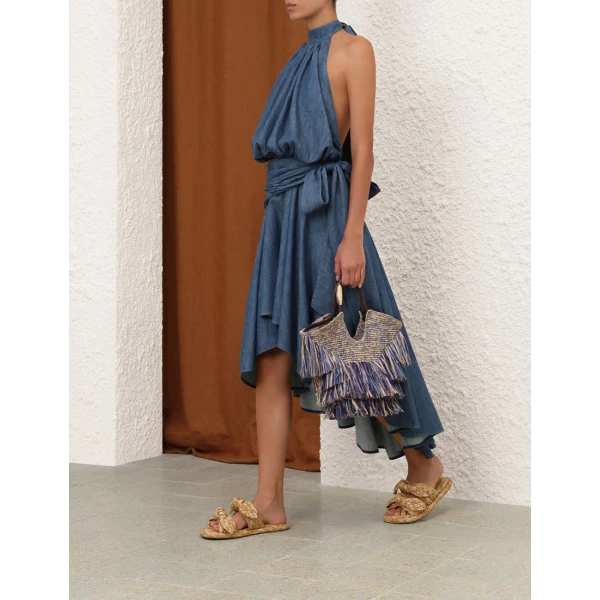 Elevate your elegance in this Zimmermann Dresses available now at Luxury Shoes 
