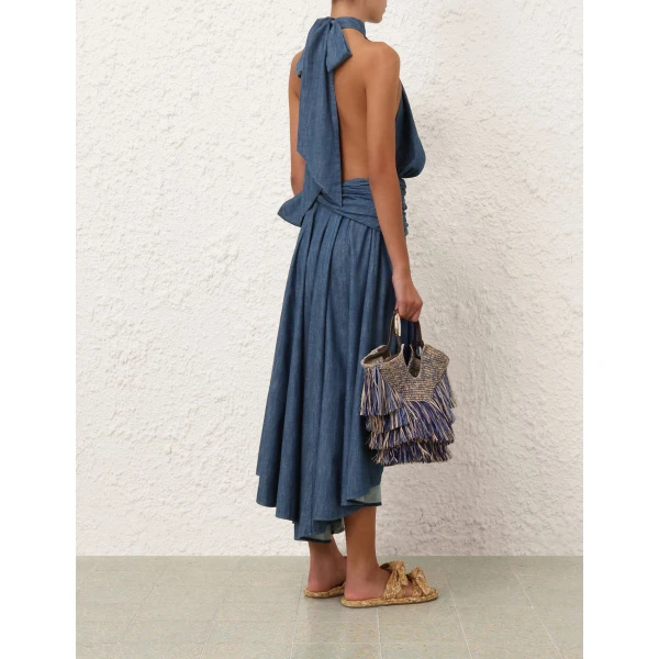 Elevate your elegance in this Zimmermann Dresses available now at Luxury Shoes 