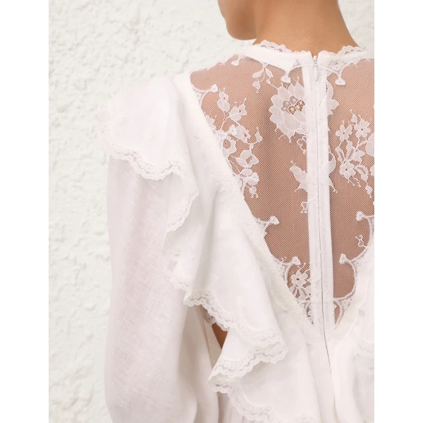 Elevate your elegance in this Zimmermann Dresses available now at Luxury Shoes 