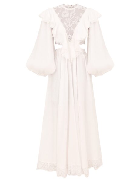 Elevate your elegance in this Zimmermann Dresses available now at Luxury Shoes 