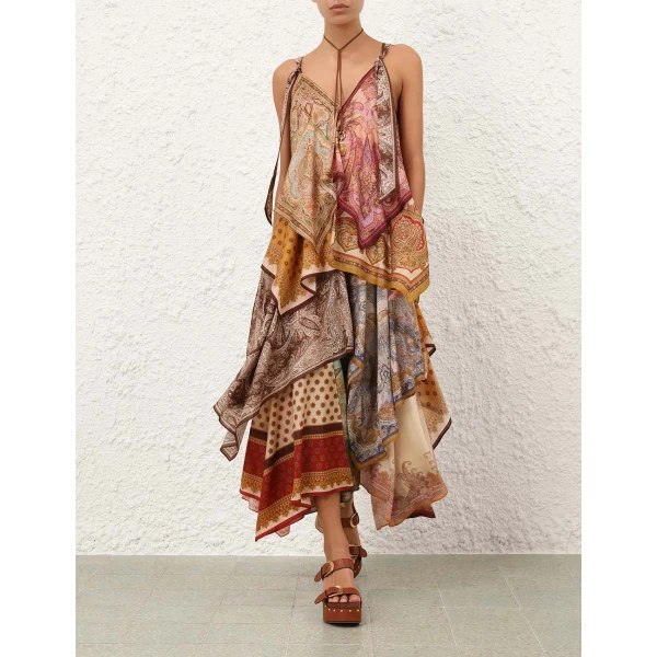 Elevate your elegance in this Zimmermann Dresses available now at Luxury Shoes 