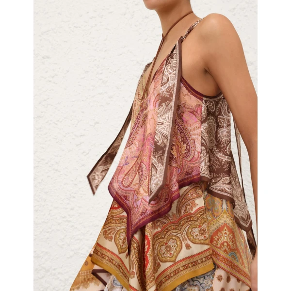 Elevate your elegance in this Zimmermann Dresses available now at Luxury Shoes 