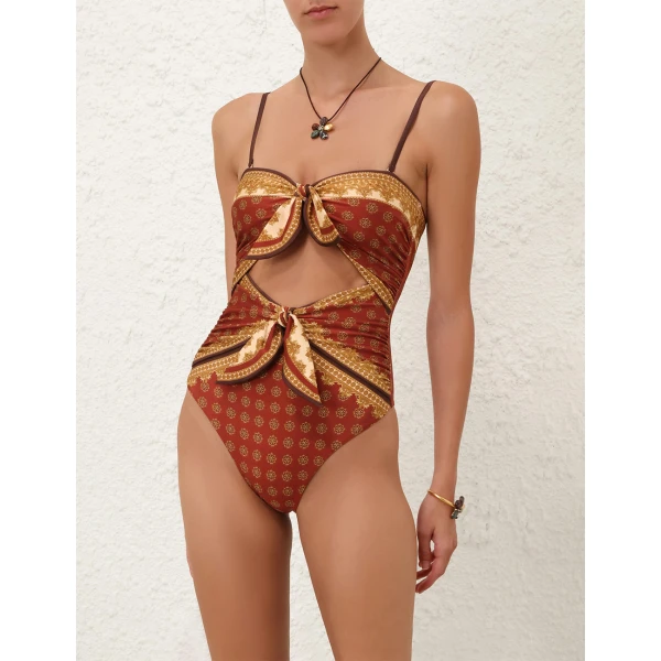 Elevate your elegance in this Zimmermann Beachwear available now at Luxury Shoes 