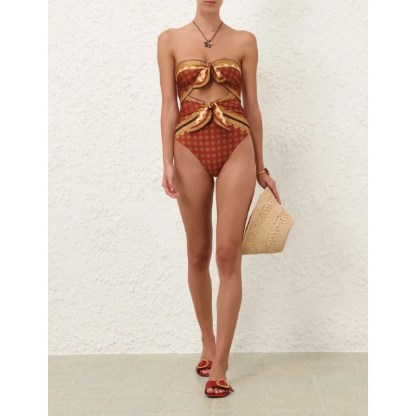 Elevate your elegance in this Zimmermann Beachwear available now at Luxury Shoes 