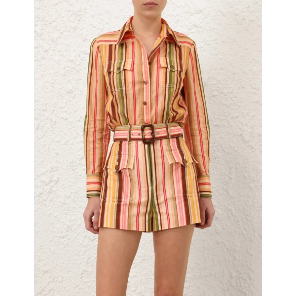 Elevate your elegance in this Zimmermann Tops available now at Luxury Shoes 