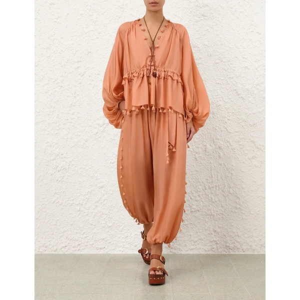 Elevate your elegance in this Zimmermann Pants available now at Luxury Shoes 
