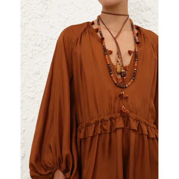 Elevate your elegance in this Zimmermann Dresses available now at Luxury Shoes 