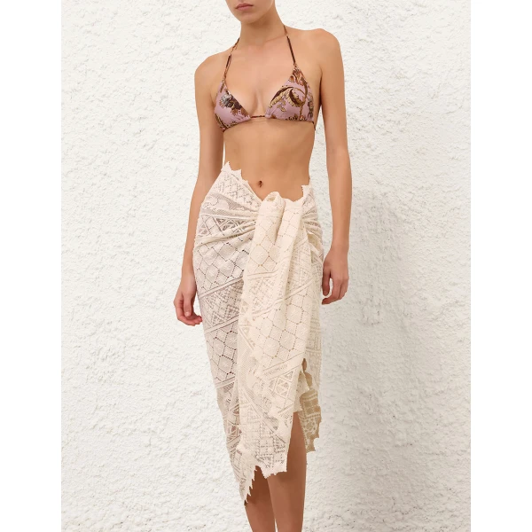 Elevate your elegance in this Zimmermann Beachwear available now at Luxury Shoes 