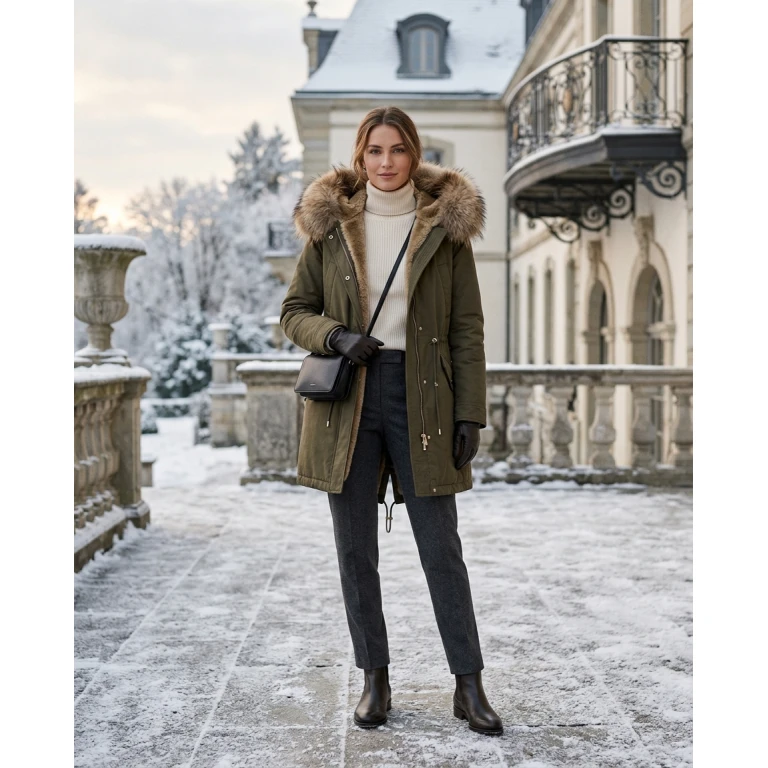 Gemma Deeks Style Guide: How to Style Yves Salomon: The Parka, the Fur Trim, the Shearling Coat