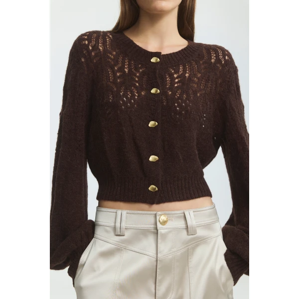 Chocolate knitwear
