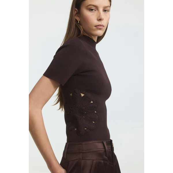 Chocolate knitwear