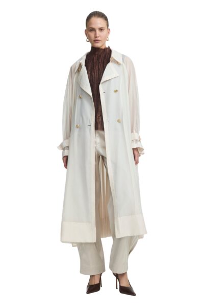 Aje Whisper Trench Coat