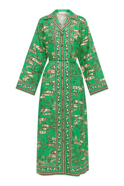 Alémais Fish Sticks Shirtdress