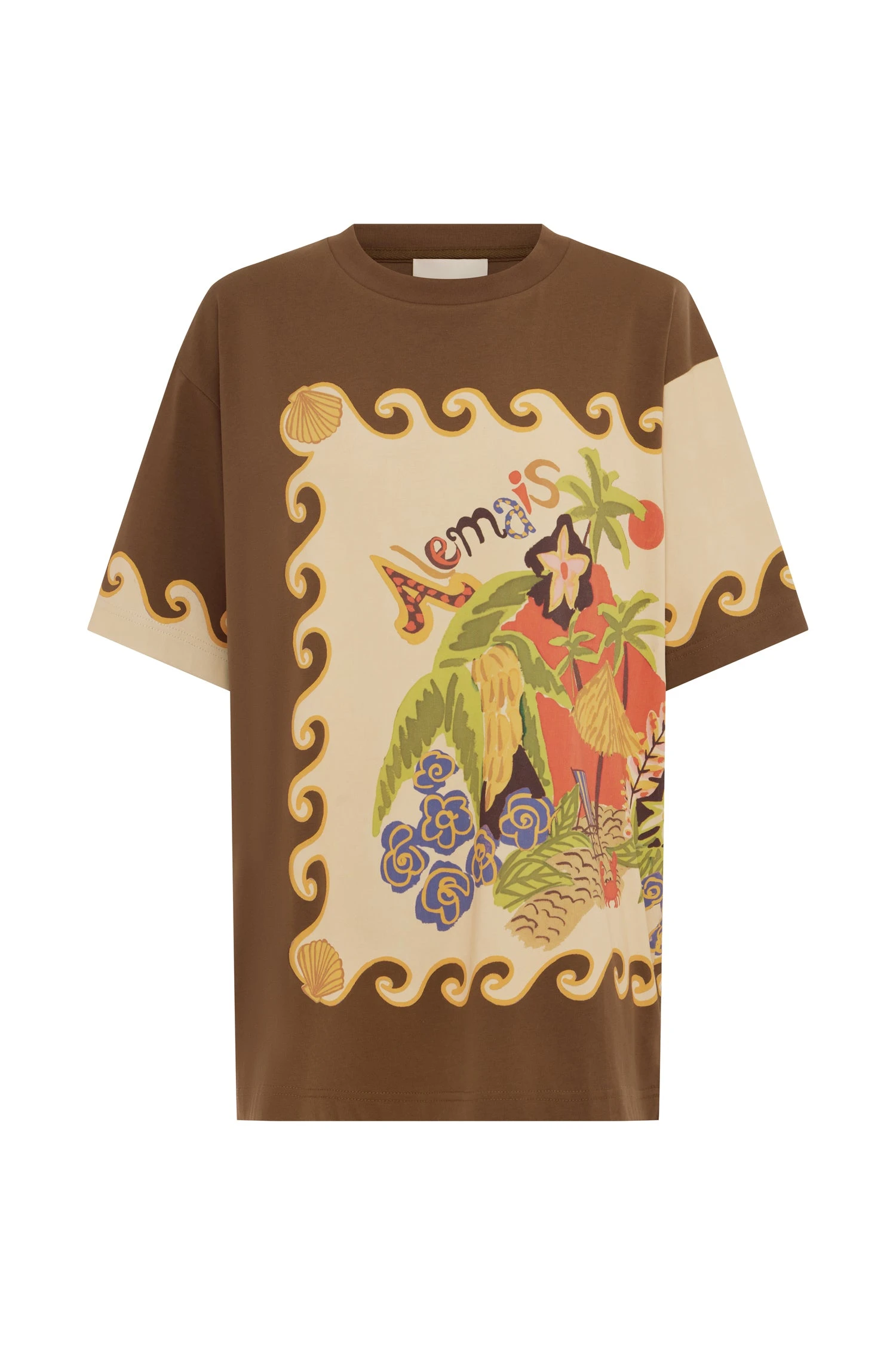 Island Cove Tee by Alemais - Tops Alémais Island Cove Tee
