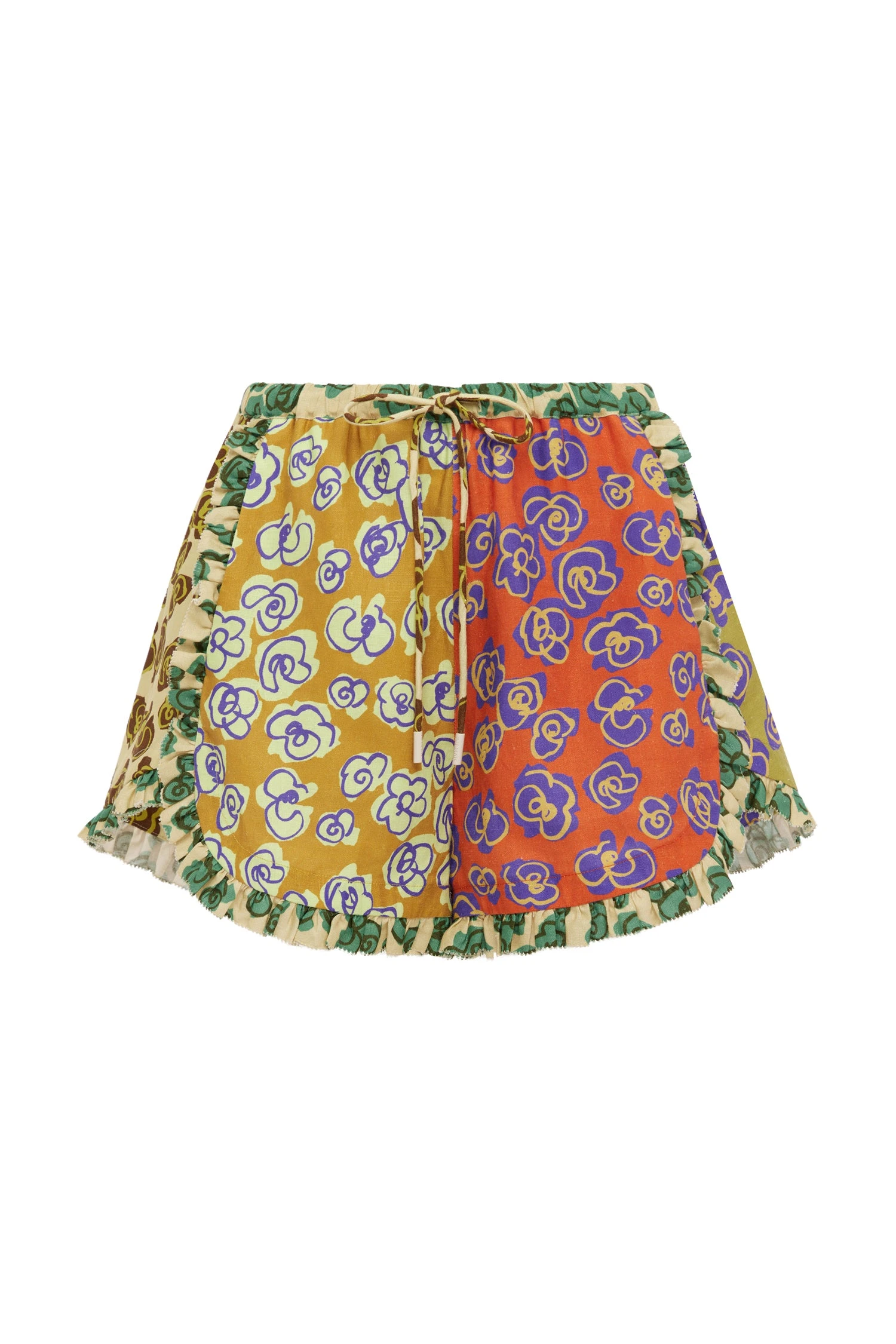 Patty Spliced Short by Alemais - Shorts Alémais Patty Spliced Short
