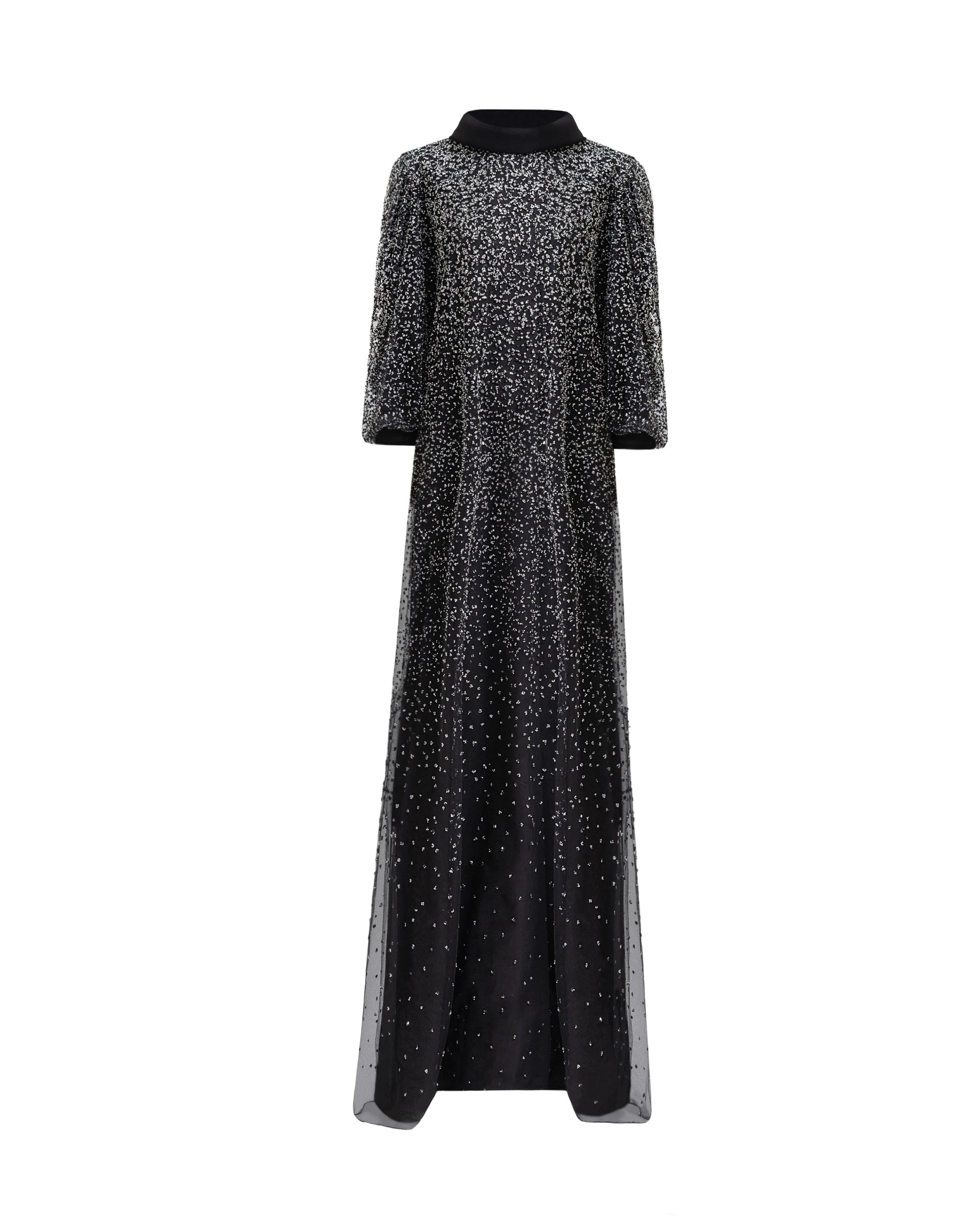 Gemy Maalouf 3/4 Sleeves Beaded kaftan Gemy Maalouf 3/4 Sleeves Beaded kaftan