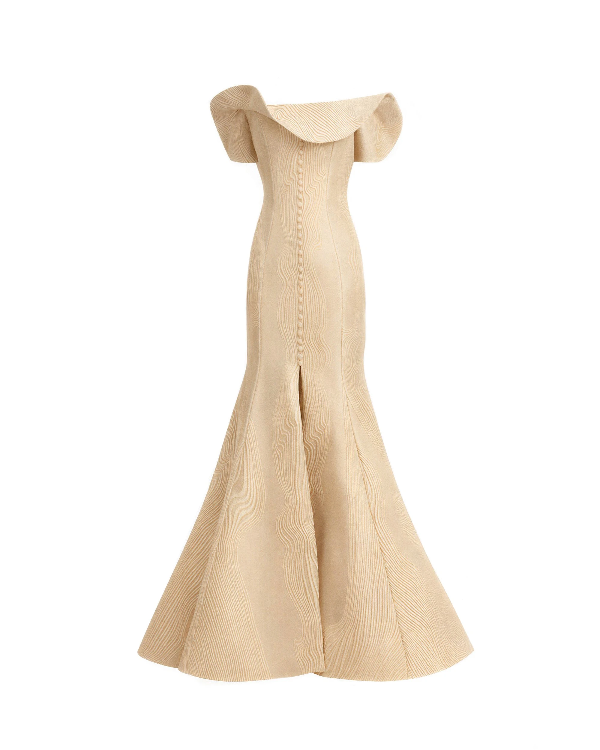 Gemy Maalouf Draped Off-Shoulders Dress Gemy Maalouf Draped Off-Shoulders Dress