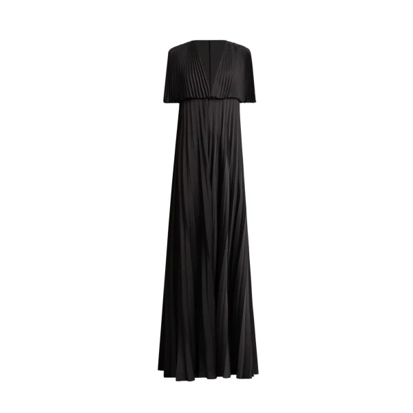 Gemy Maalouf Loose-Cut Plissé Dress