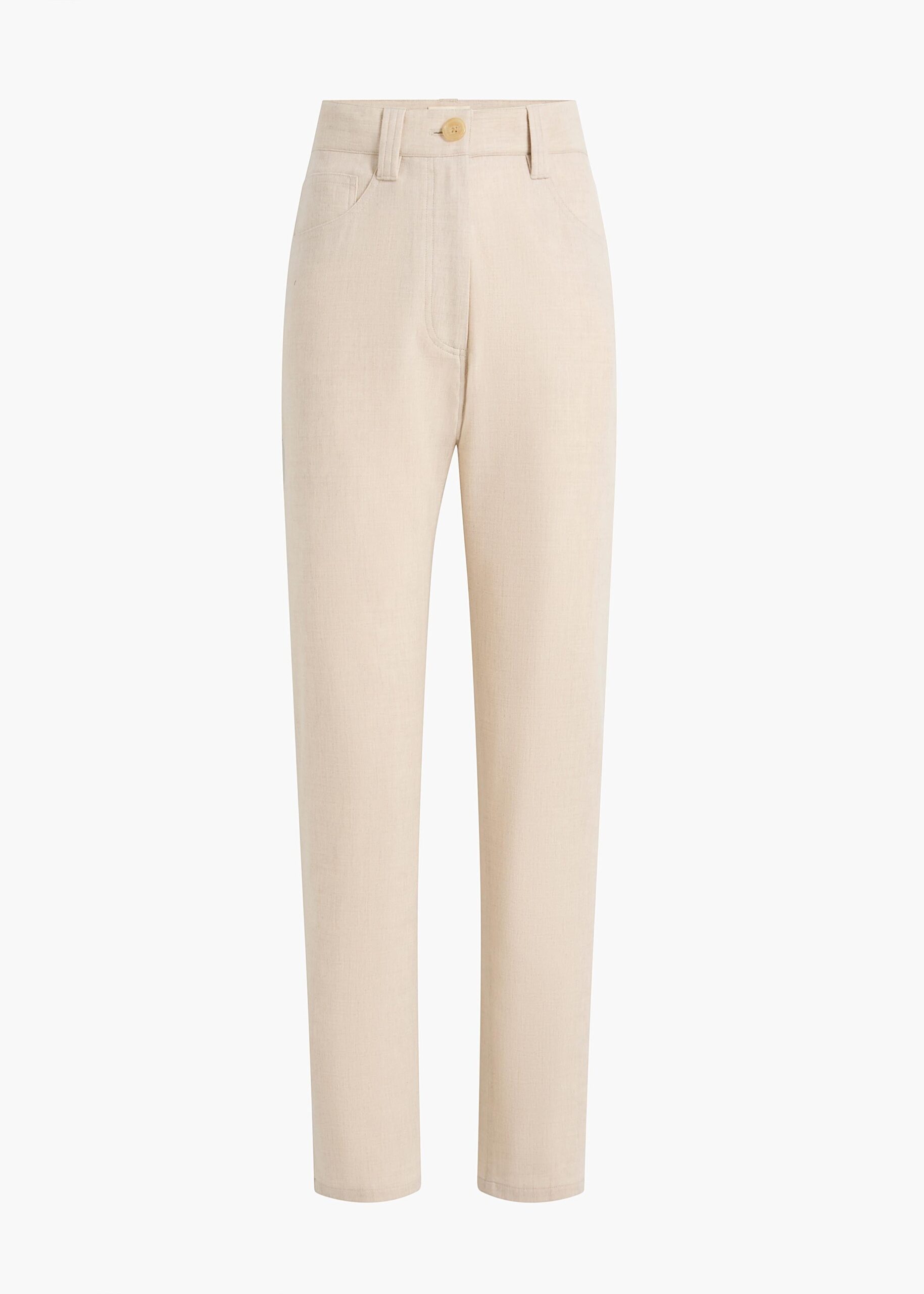 Khaite Callum Pant in Oatmeal Khaite
