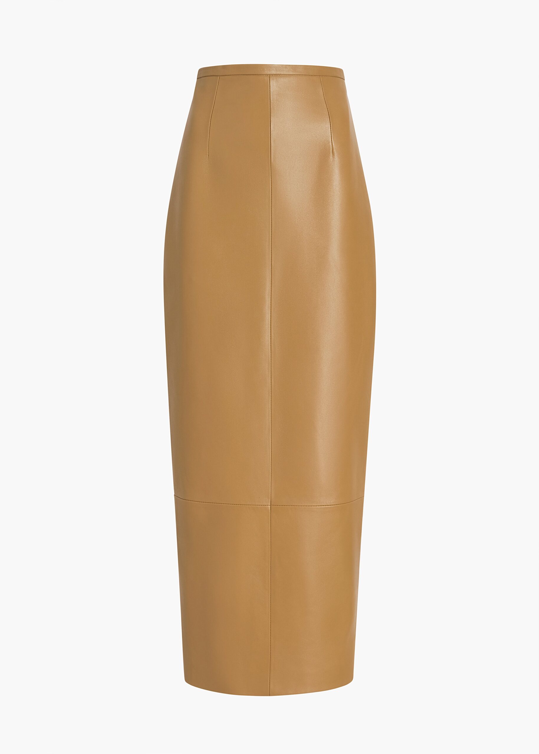 Khaite Winton Skirt in Golden Ochre Khaite