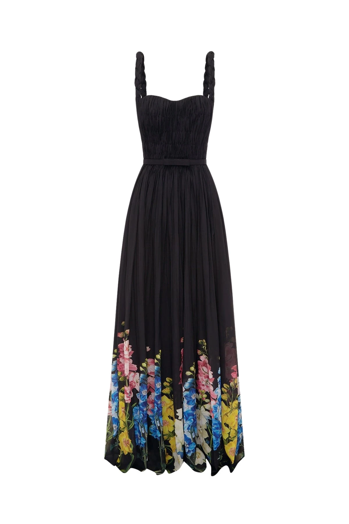 Leo-Lin-Angelina-Ruffled-Floor-Length-Dress-in-Snapdragon-Print-in-Ebony85344_nobg Leo Lin