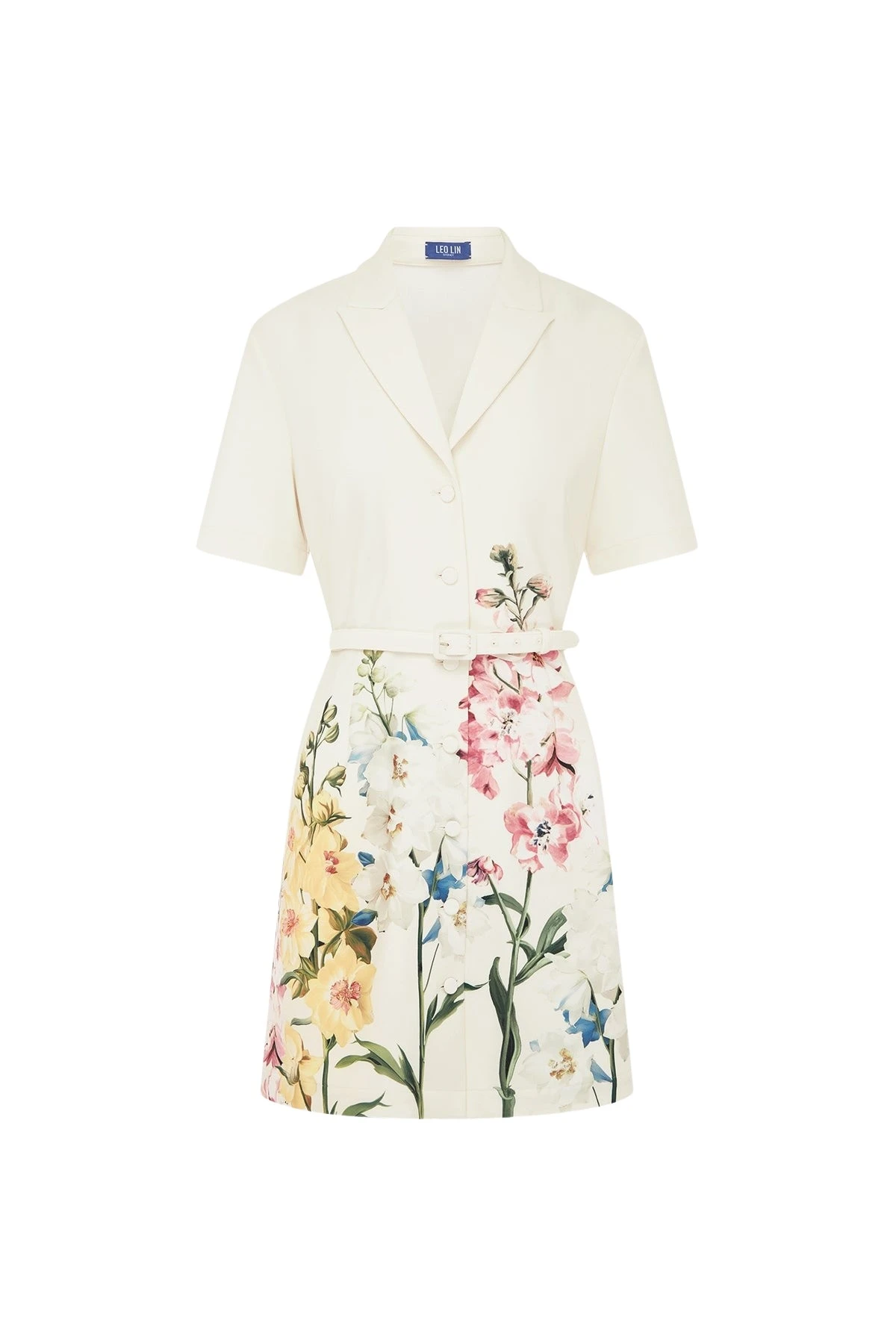 Leo-Lin-Brigitte-Mini-Dress-in-Snapdragon-Print-in-Snow81136_nobg Leo Lin