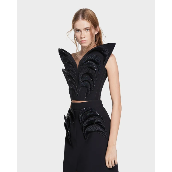 Maticevski - Maticevski Tops - Sculptural Evening Wear - Shop at Luxury Shoes 