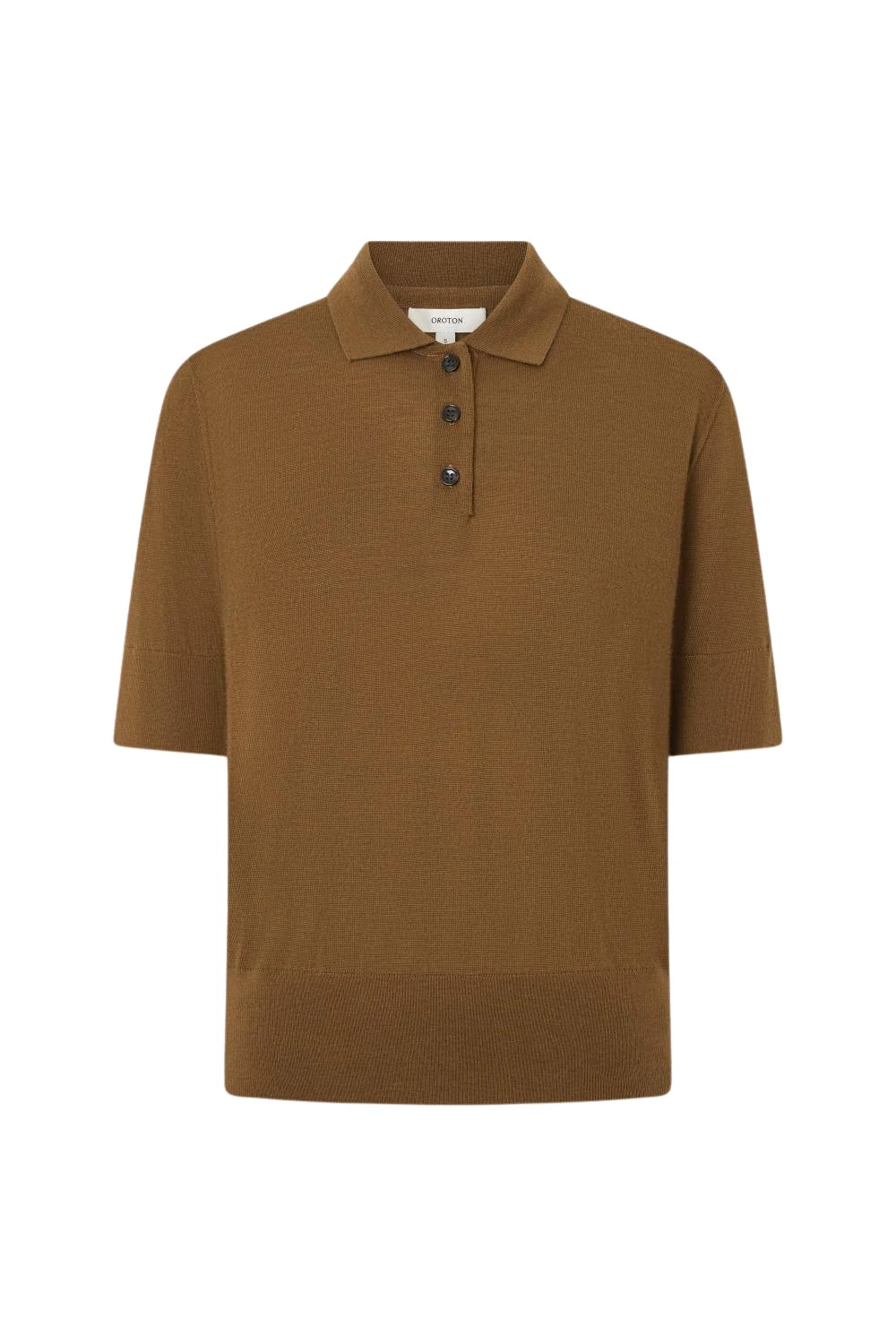 Oroton-Knit-Polo-Top-Dark-Rye78222_nobg Oroton