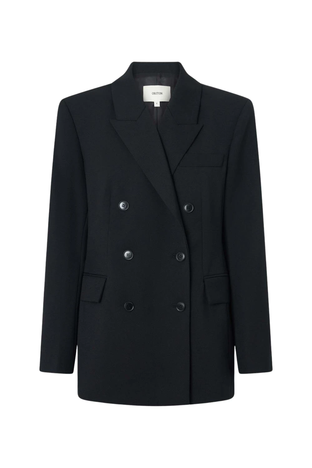 Oroton-Shaped-Double-Breasted-Blazer-Black64425_nobg Oroton