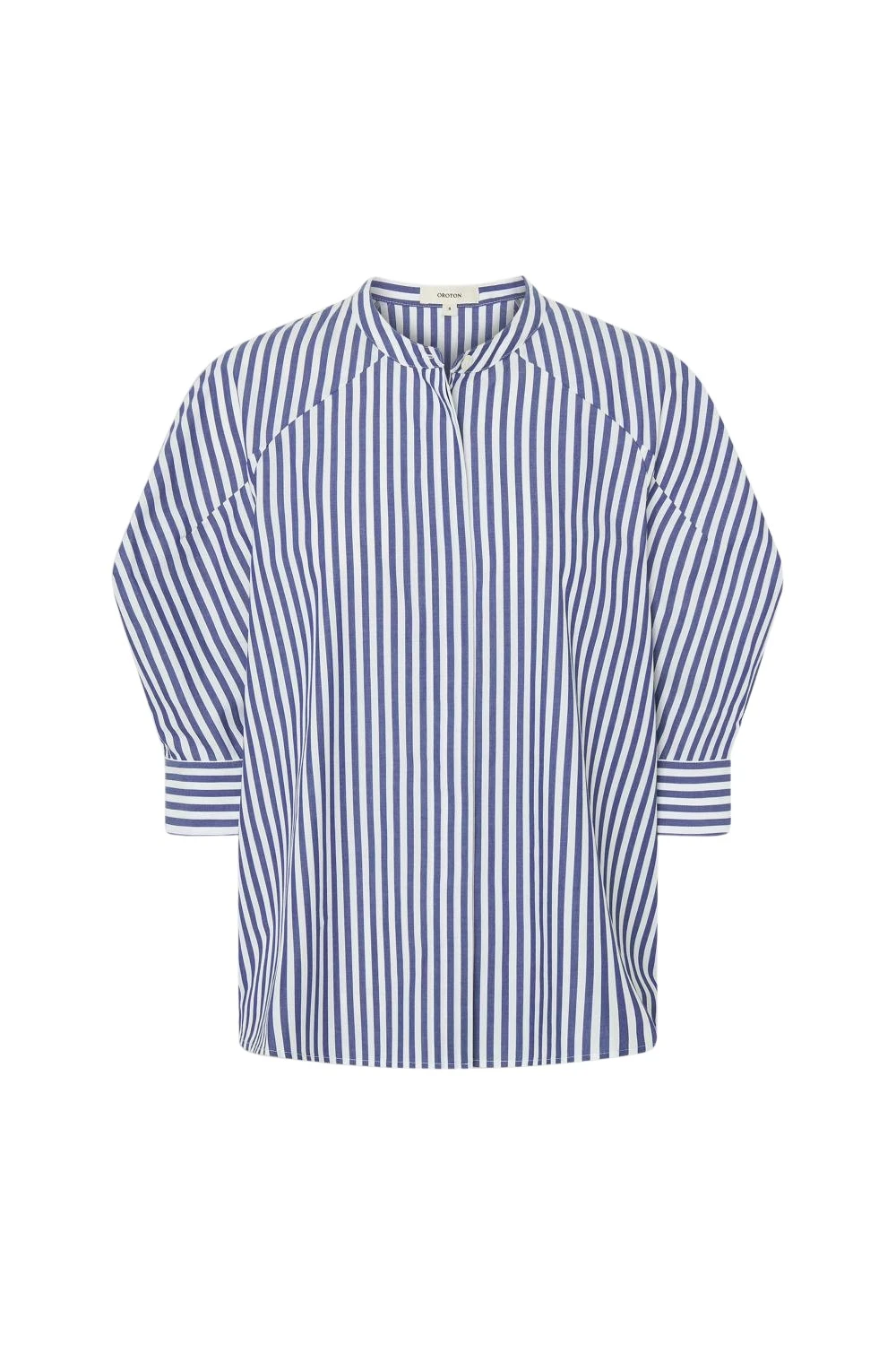 Oroton-Sleeve-Detail-Stripe-Shirt-North-Sea-White99189_nobg Oroton