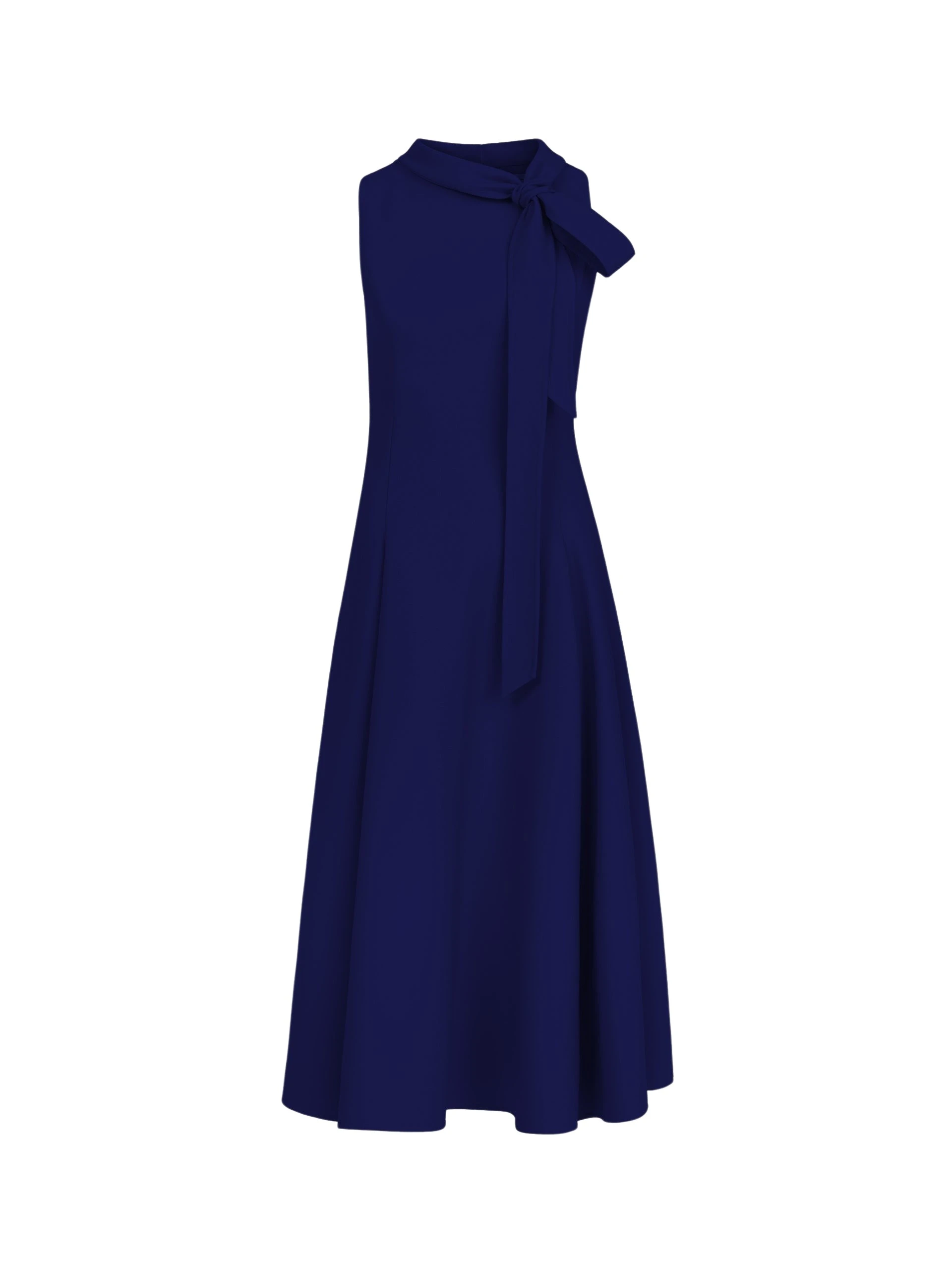 Oscar-de-la-Renta-Bow-Detailed-Wool-Dress14907_nobg Oscar de la Renta Bow-Detailed Wool Dress