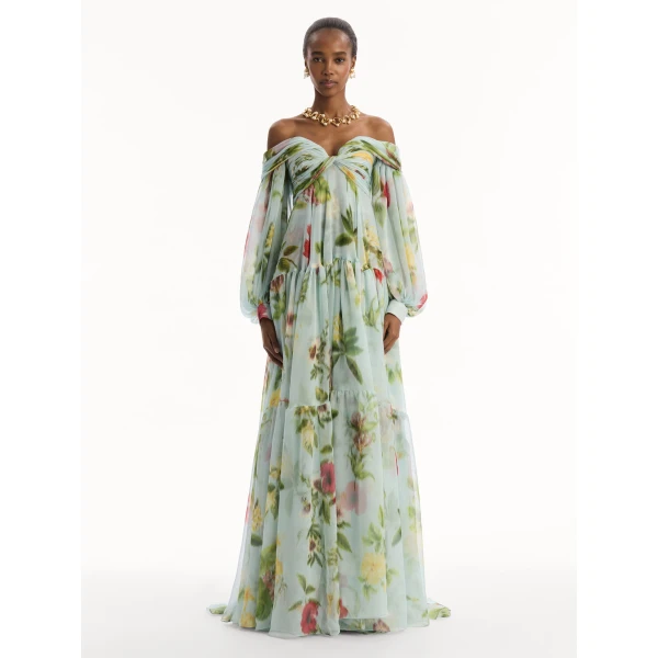 wedding guest gown