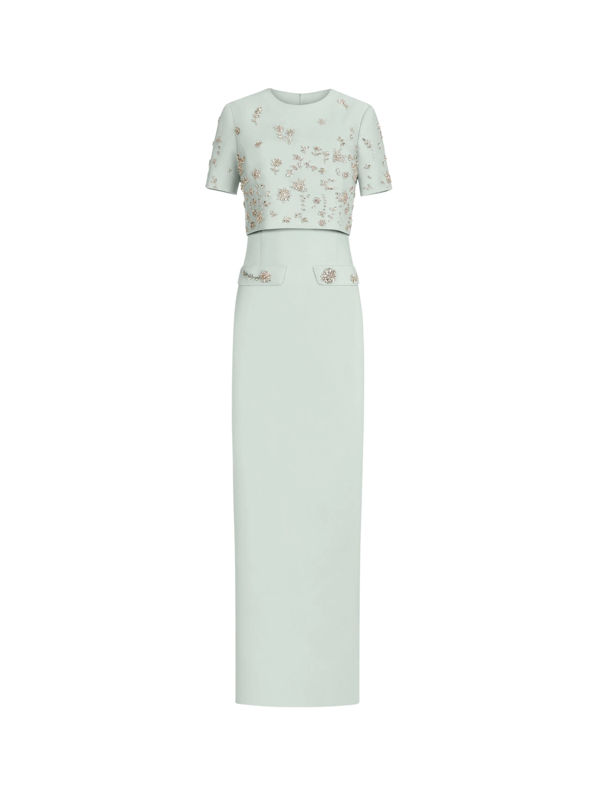 Oscar-de-la-Renta-Crystal-Floral-Embroidered-Gown66524_nobg Oscar de la Renta Crystal Floral Embroidered Gown - Dresses - American Luxury Evening Wear at Luxury Shoes
