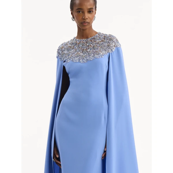 Blue caftan