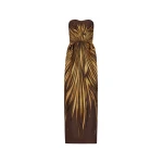 Oscar de la Renta Palm Leaves Faille Gown - Dresses - American Luxury Evening Wear at Luxury Shoes 