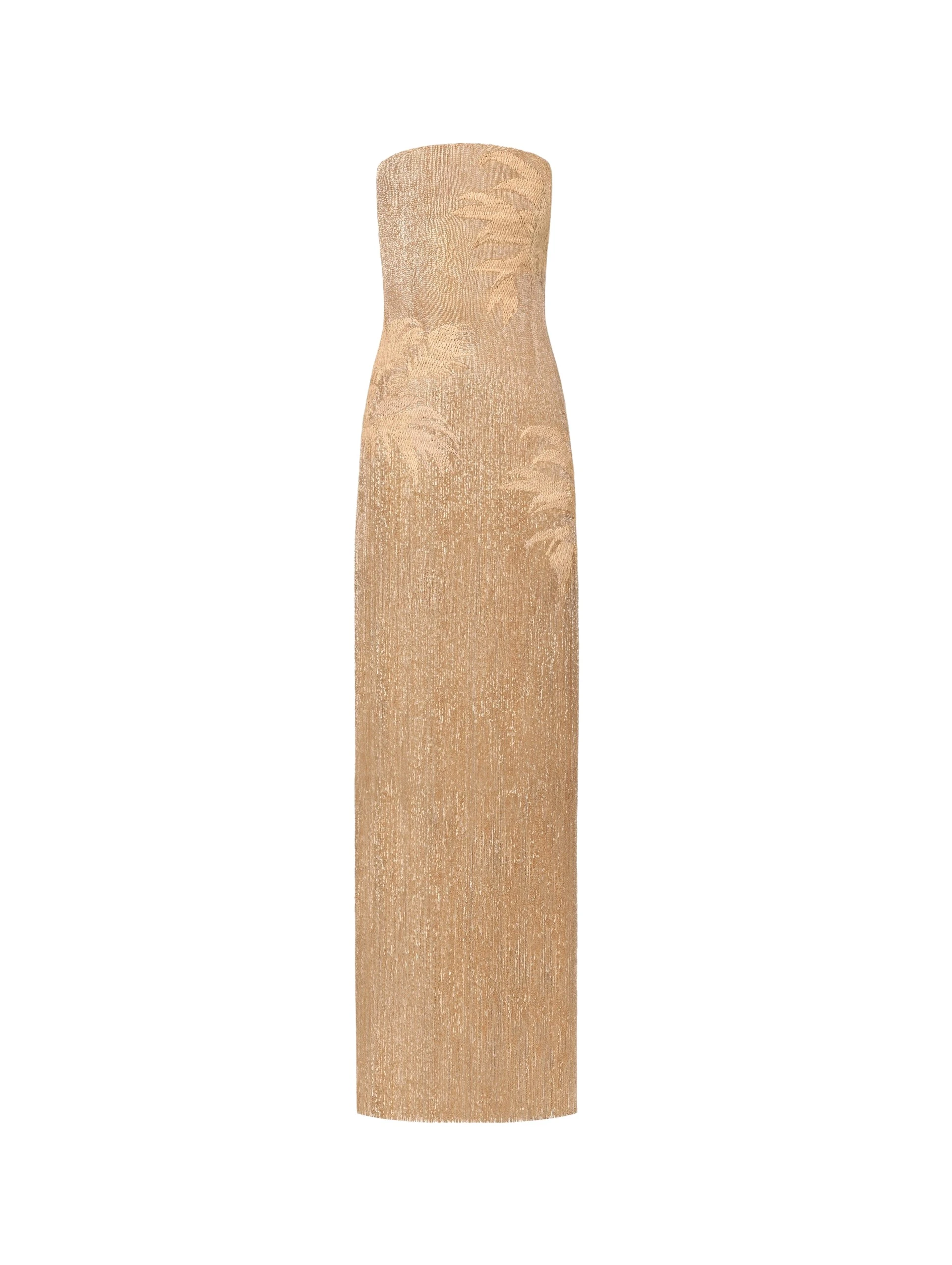 Oscar-de-la-Renta-Palm-Tree-Raffia-Fringe-Gown28169_nobg Oscar de la Renta Palm Tree Raffia Fringe Gown - Dresses - American Luxury Evening Wear at Luxury Shoes
