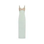 Oscar-de-la-Renta-Twist-Detail-Metallic-Column-Gown68760_nobg Oscar de la Renta Twist-Detail Metallic Column Gown - Dresses - American Luxury Evening Wear at Luxury Shoes