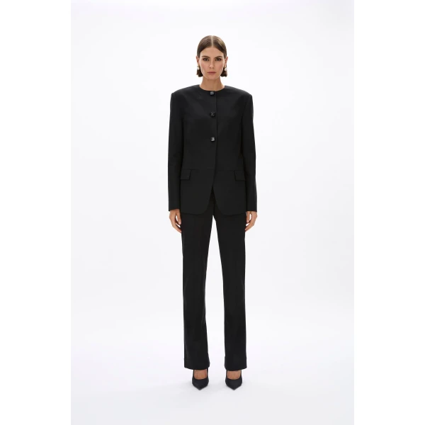 Rachel Gilbert Finley Blazer - Rachel Gilbert Black - Australian Luxury Evening Wear at Luxury Shoes 