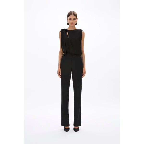 Rachel Gilbert Finley Pant - Rachel Gilbert Black - Australian Luxury Evening Wear at Luxury Shoes 