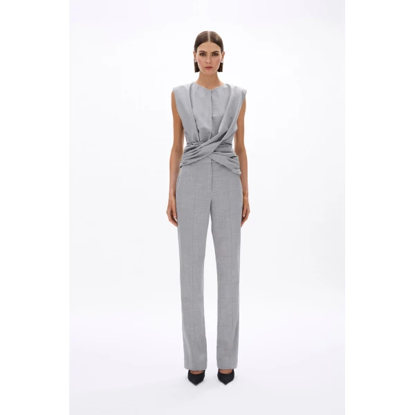 Rachel Gilbert Finley Top - Rachel Gilbert Grey - Australian Luxury Evening Wear at Luxury Shoes 