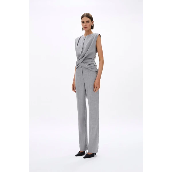 Rachel Gilbert Finley Top - Rachel Gilbert Grey - Australian Luxury Evening Wear at Luxury Shoes 