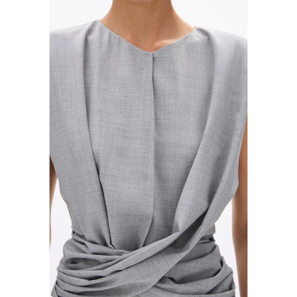 Rachel Gilbert Finley Top - Rachel Gilbert Grey - Australian Luxury Evening Wear at Luxury Shoes 