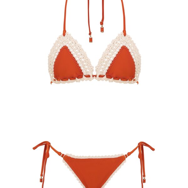 Zimmermann Mahon Crochet Tri Bikini