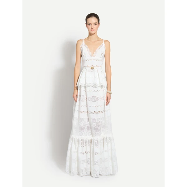 Zuhair Murad Broderie Top - Tops - Lebanese Haute Couture and Evening Gowns at Luxury Shoes 