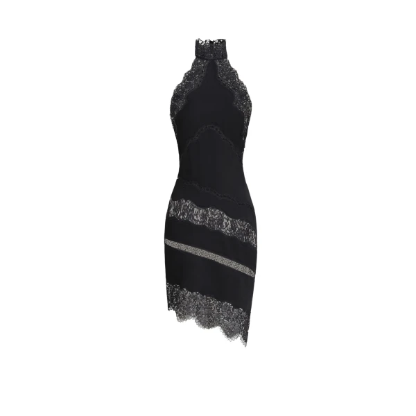 Zuhair Murad Cady Halter Mini Dress - Dresses - Lebanese Haute Couture and Evening Gowns at Luxury Shoes 