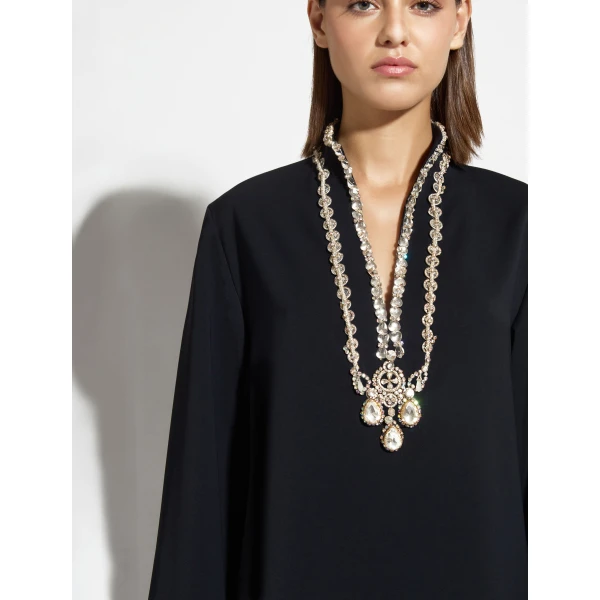 Zuhair Murad Cady Long Blouse - Tops - Lebanese Haute Couture and Evening Gowns at Luxury Shoes 