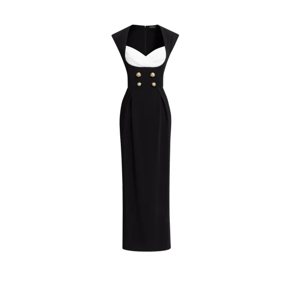 Zuhair Murad Cady Midi Dress - Dresses - Lebanese Haute Couture and Evening Gowns at Luxury Shoes 