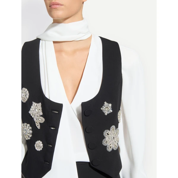 Zuhair Murad Cady Vest - Jackets - Lebanese Haute Couture and Evening Gowns at Luxury Shoes 