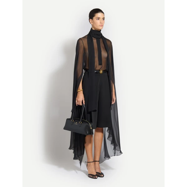 Zuhair Murad Chiffon Blouse - Tops - Lebanese Haute Couture and Evening Gowns at Luxury Shoes 