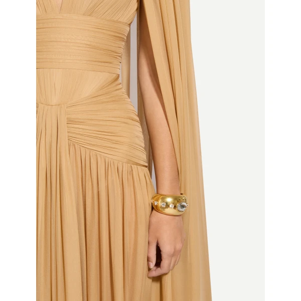 Zuhair Murad Chiffon Draped Dress - Dresses - Lebanese Haute Couture and Evening Gowns at Luxury Shoes 